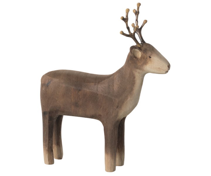 Wooden reindeer, Small