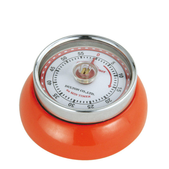 Frieling retro kitchen timer orange