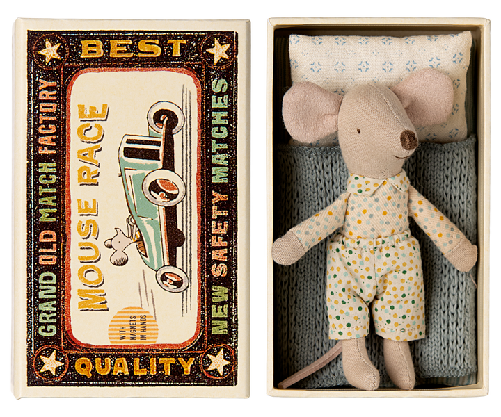 Little Brother Mouse in Matchbox