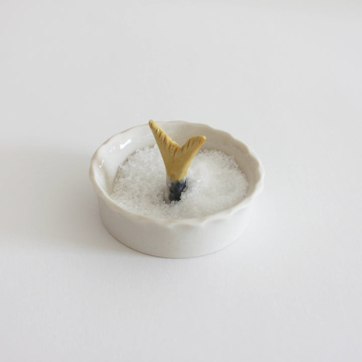 sardine salt bowl