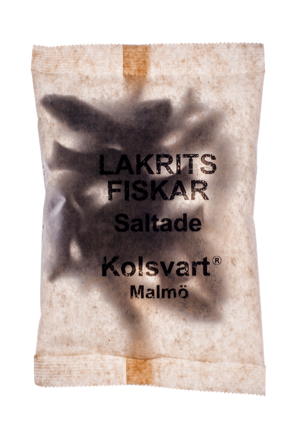 Kolsvart Salty Licorice Swedish Fish