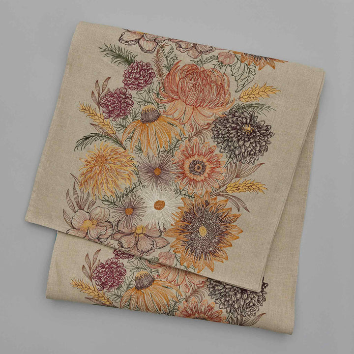 Autumn Blossoms Table Runner