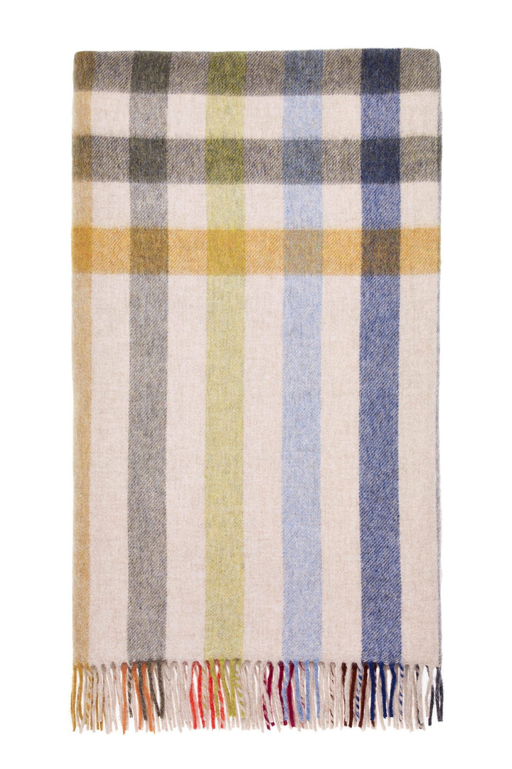 Henley Design Multicolor Merino Throw, Bronte Moon,