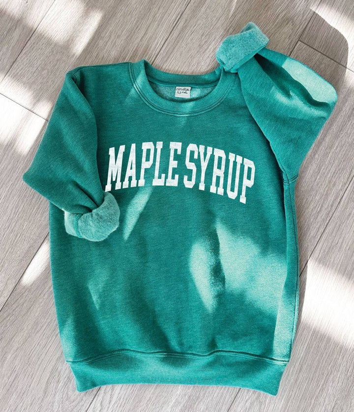 MAPLE SYRUP Youth Unisex Graphic Sweatshirt,