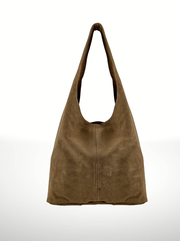 Silvia Suede leather bag