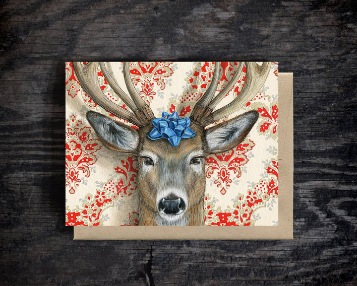 Holiday Deer -  Note Card