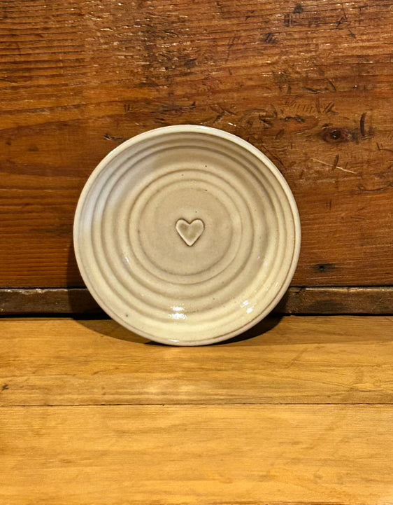 LWP Small Bowl w/Heart, white