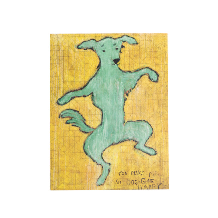 Dancing Dog Art Poster, 12