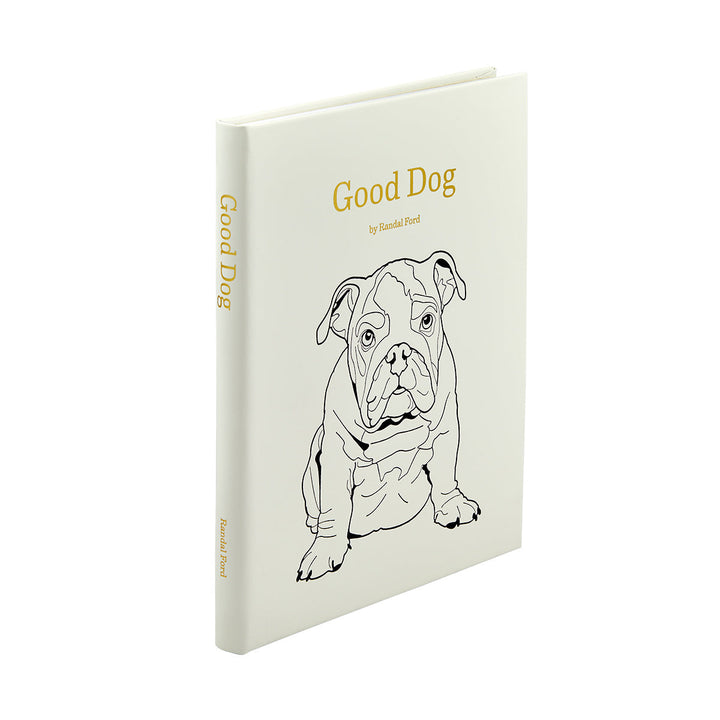 Good Dog, leather bound