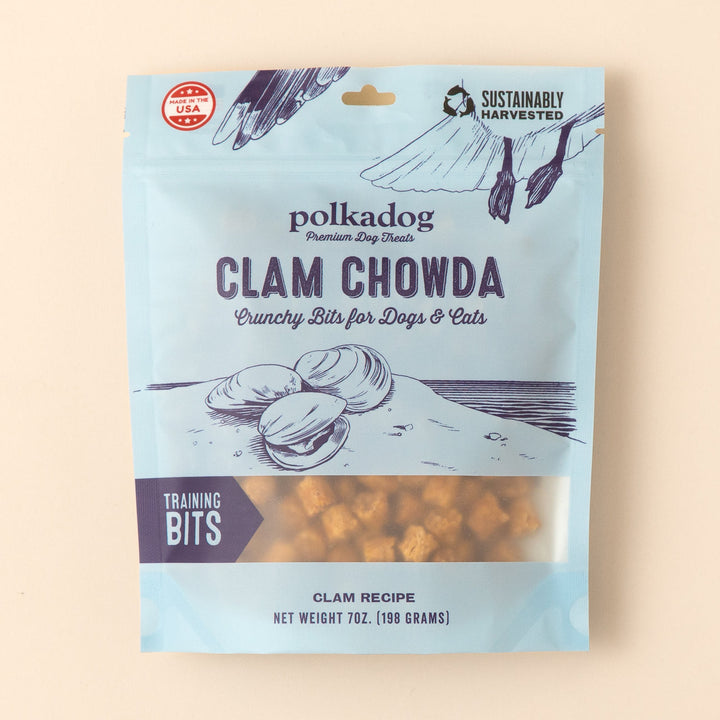 Polka Dog Clam Chowda Bits - 7oz - Dog Treats