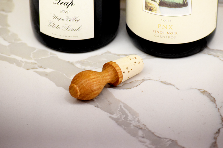 oak wine stopper