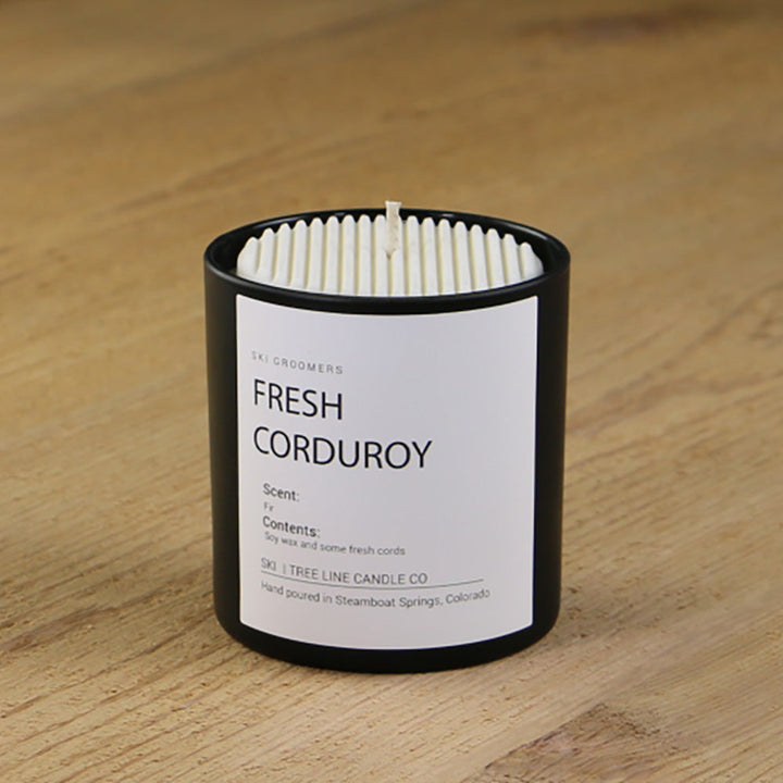 Fresh Corduroy fir candle