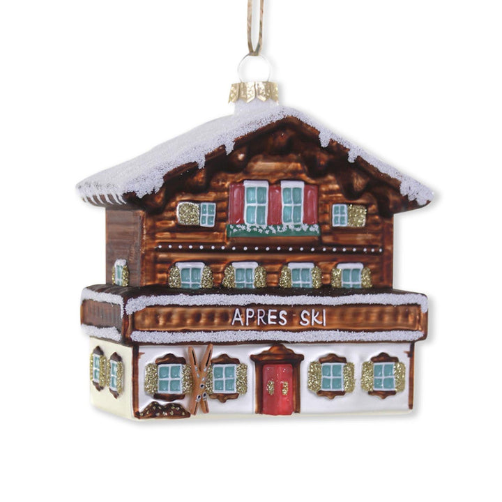 Ski Chalet Ornament