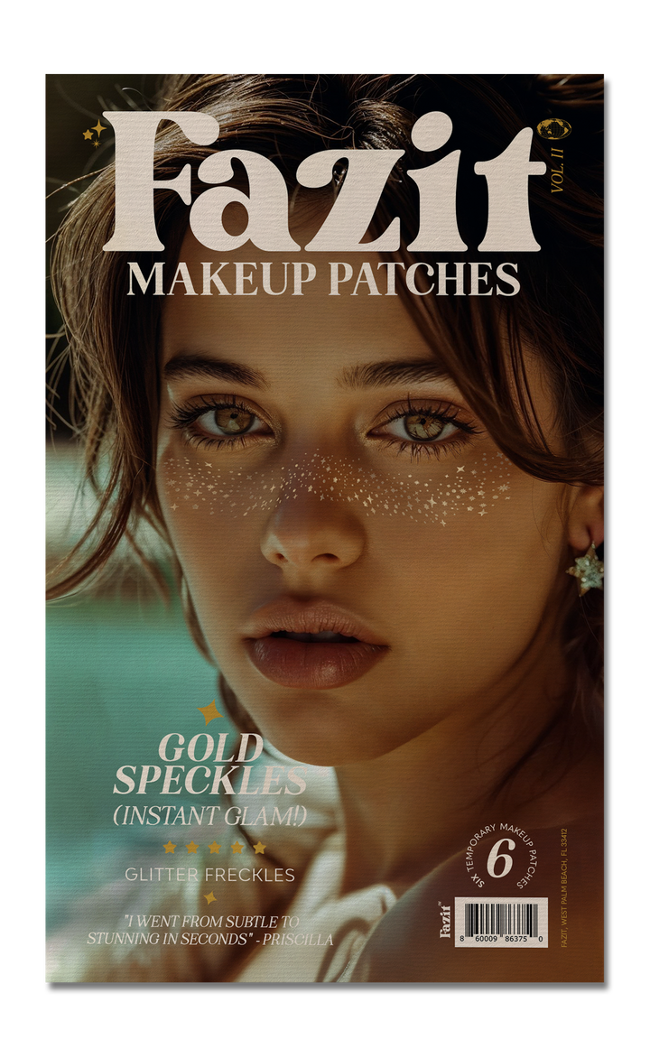 Gold Speckles Makeup Patches