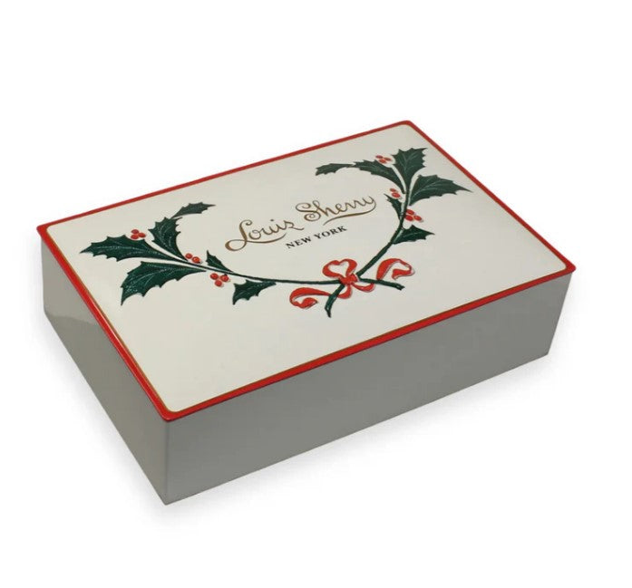 Louis Sherry Chocolates, holly, 12pc