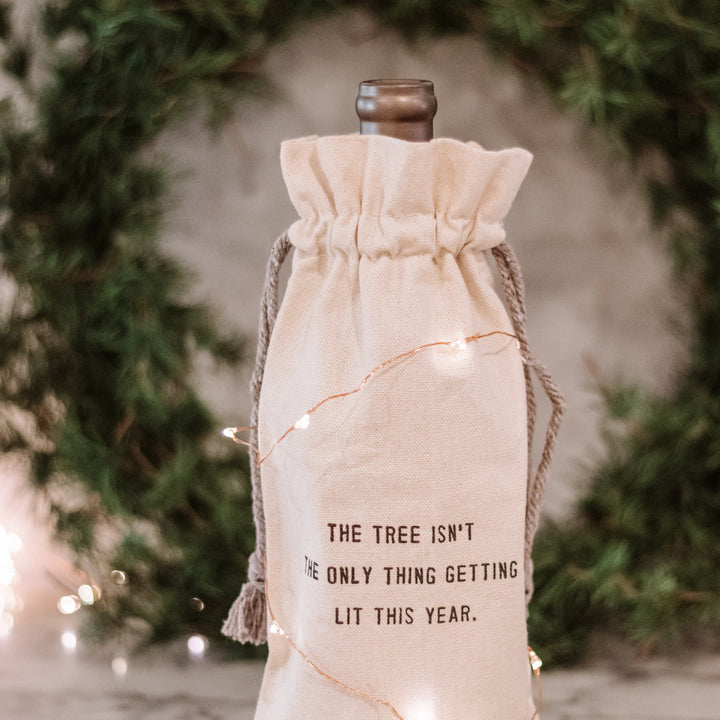 The Tree Isn't The Only Thing Wine Bag