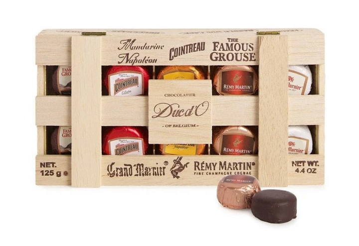 Duc d'O Liqueur-Filled Chocolate 10/pc Crate