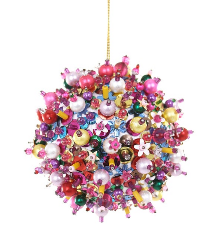 Magpie Bauble Sequin Ornament