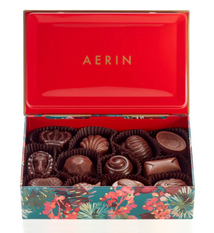 Louis Sherry Chocolates, aerin holiday cypress, 12-piece