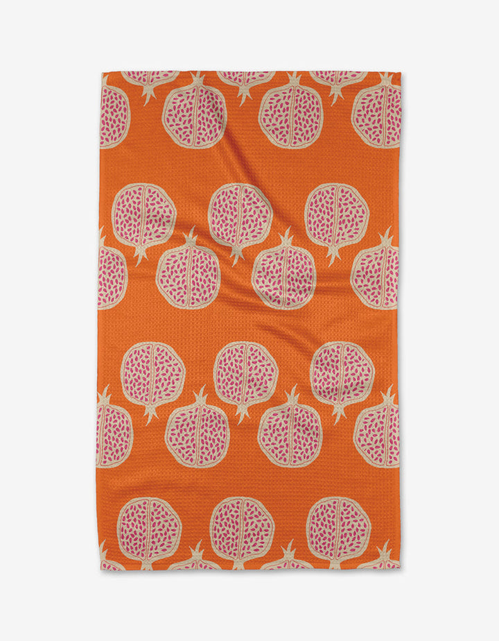 Pomegranate Parade Tea Towel