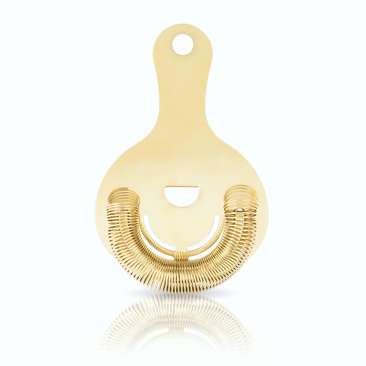 gold drink strainer