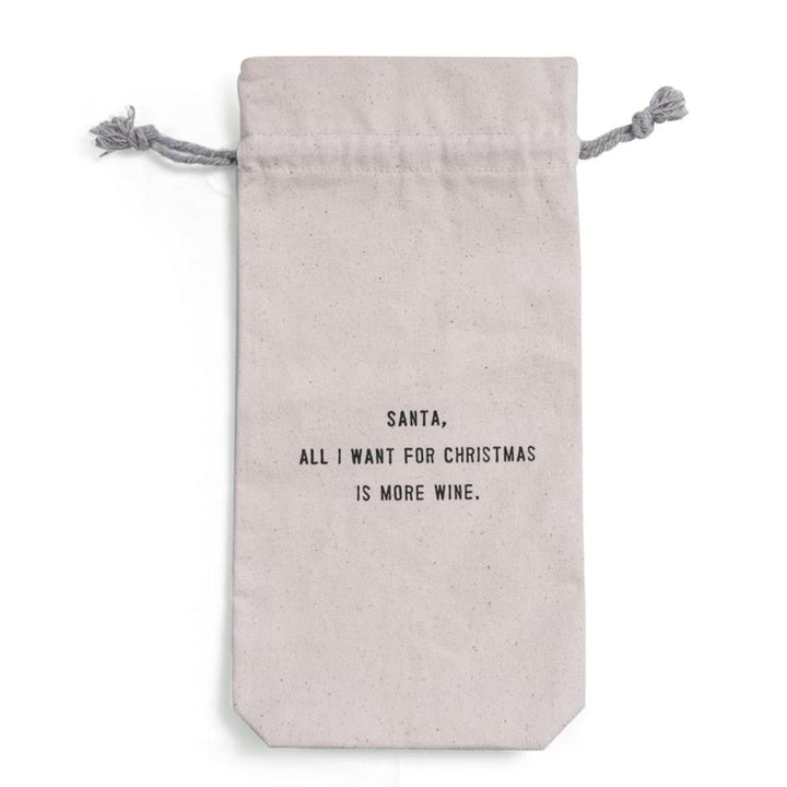 All I Want For Christmas Wine Bag