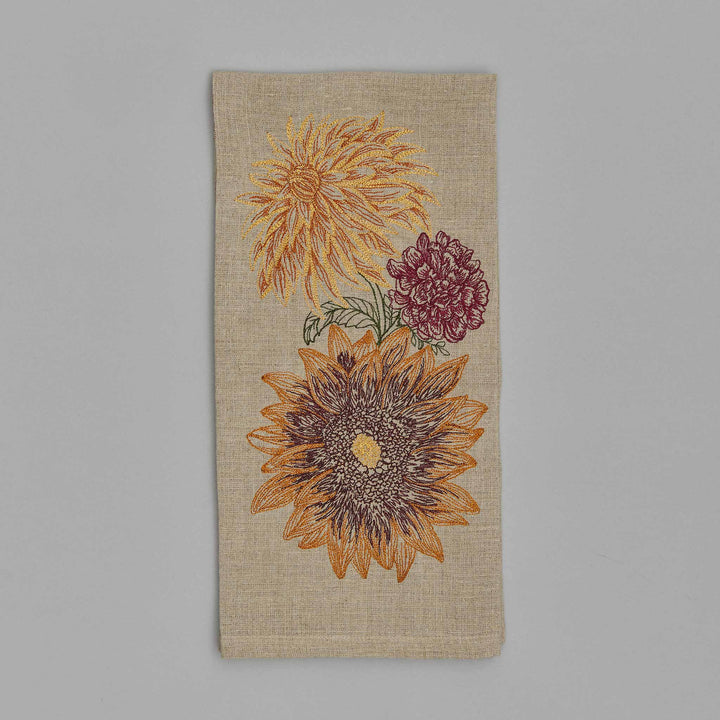 sunflower hand towel