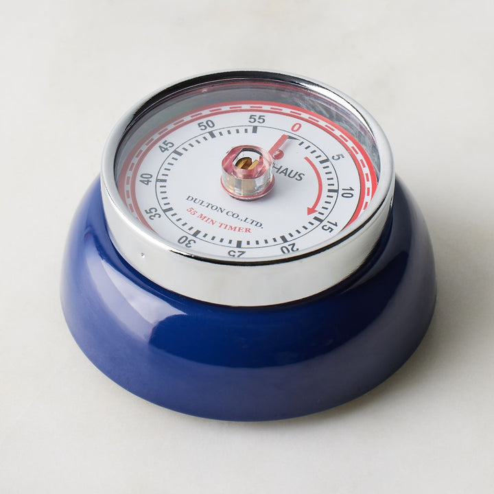 Frieling retro kitchen timer blue