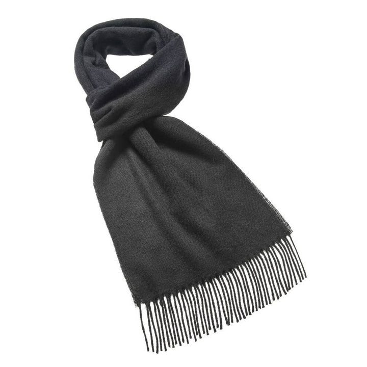 Plain Luxury Scarf - 100% Merino Lambswool - Made in England