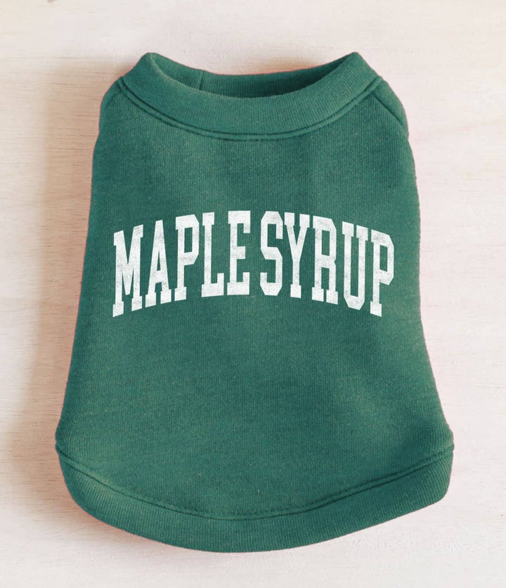 Maple Syrup Sweatshirt for dogs