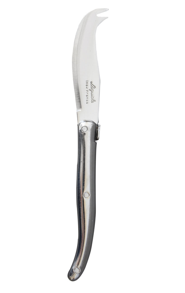 Laguiole Mini Fork Tipped Knife, stainless steel