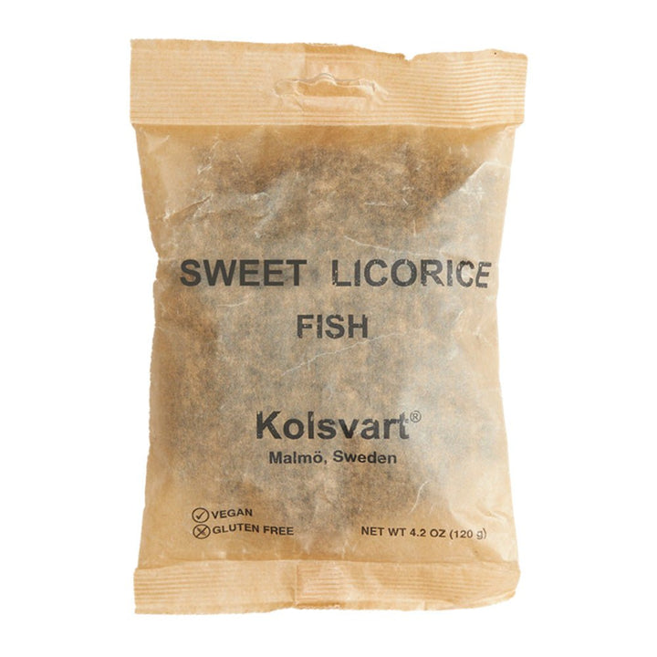 Kolsvart Sweet Licorice Swedish Fish