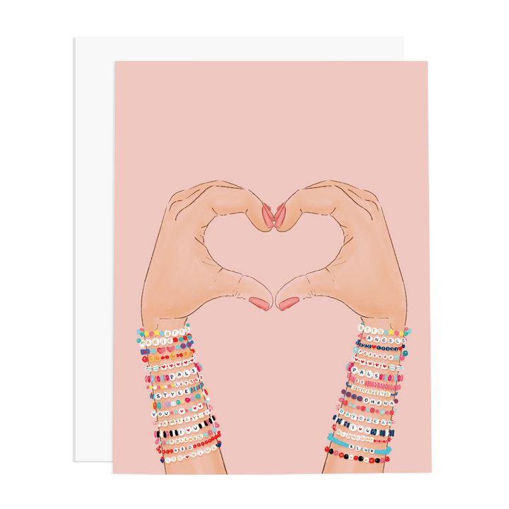 Friendship Bracelets Greeting Card